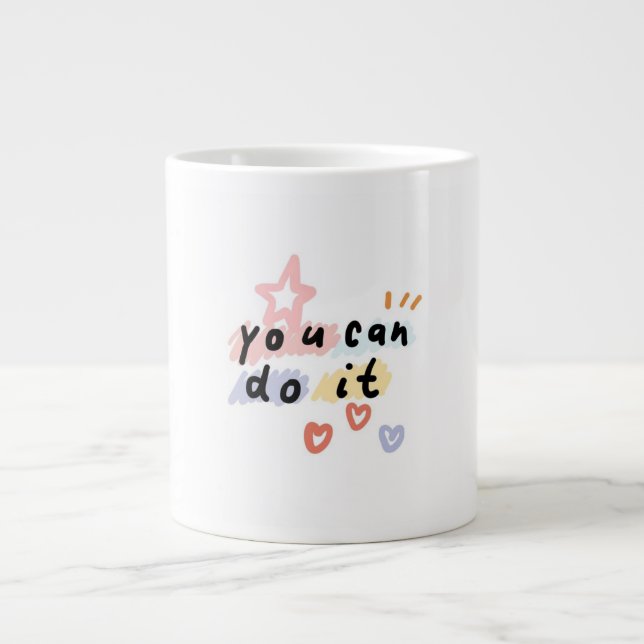 De Café Grande Caneca Doddle (Frente)