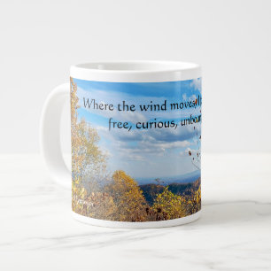 De Café Grande Caneca Elemento Ar - O Seguidor do Vento