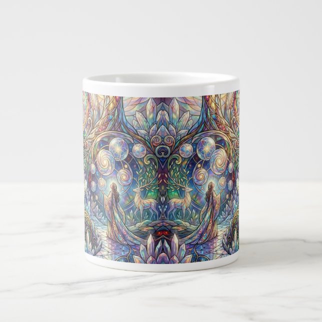 De Café Grande Caneca Enchanted Dreamscape – Assombro (Frente)