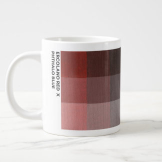 De Café Grande Caneca Ercolano Vermelho 20 oz x Azul Ftalo