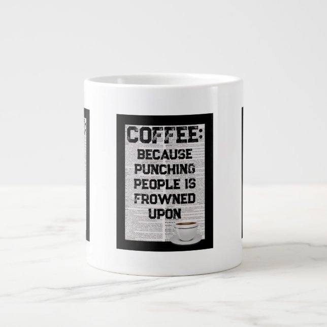 De Café Grande Caneca Especial (Frente)