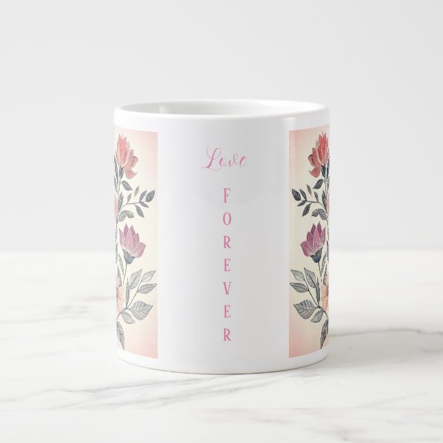 De Café Grande Caneca Especial Amor Eterno (Frente)