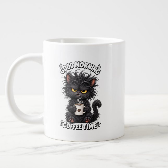 De Café Grande Caneca especial Coffee Kitty (Esquerda)