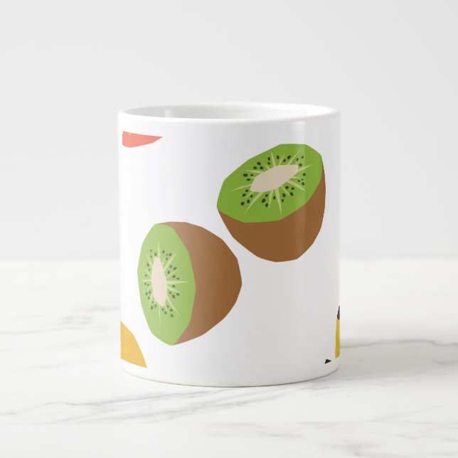 De Café Grande Caneca Especial coleur sumuer  (Frente)