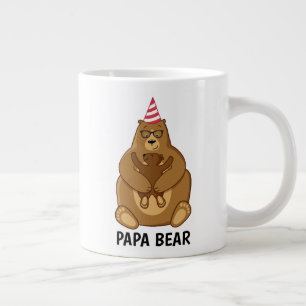 De Café Grande Caneca Especial Dia dos Pais Urso Papa Fofo