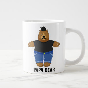 De Café Grande Caneca Especial Dia dos Pais Urso Papa Fofo
