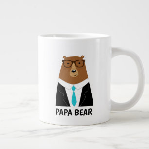 De Café Grande Caneca Especial Dia dos Pais Urso Papai Bonito