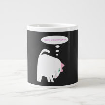 Caneca Especial do Gato Pensativo