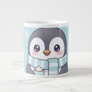De Café Grande Caneca Especial do Pinguim Relaxado