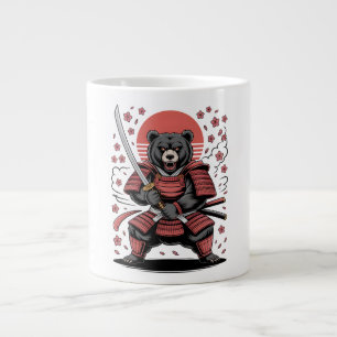 De Café Grande Caneca Especial Samurai Urso
