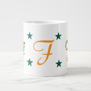 De Café Grande Caneca Especialidade Letra