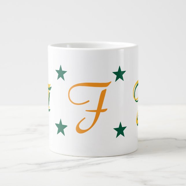 De Café Grande Caneca Especialidade Letra (Frente)