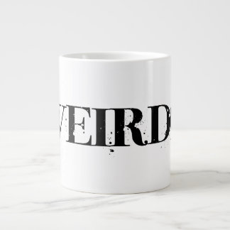 De Café Grande caneca estranha
