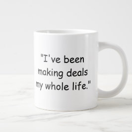 De Café Grande Caneca Eu Estou Fazendo Negócios a Vida Toda Trump