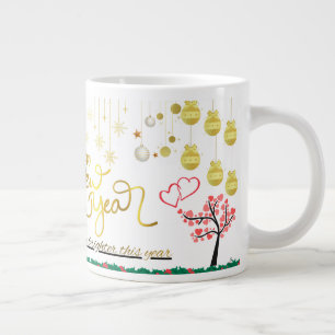 De Café Grande Caneca Feliz Natal & Ano Novo