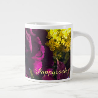 De Café Grande Caneca Flor Atrevida
