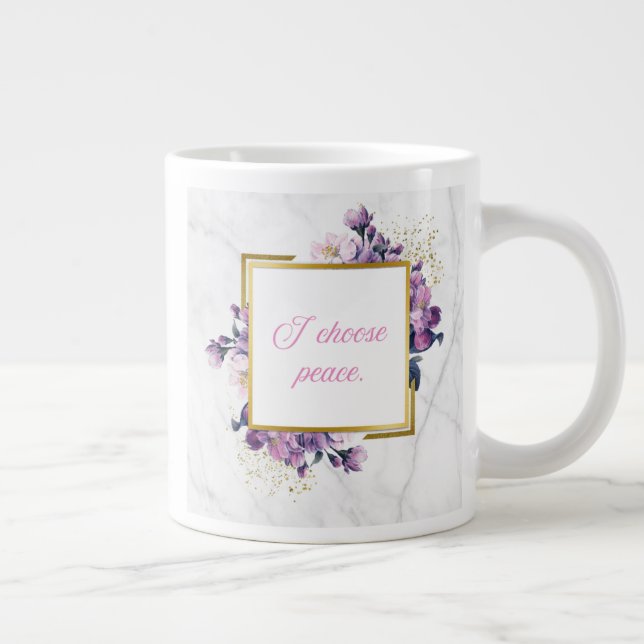 De Café Grande Caneca Floral Awakening Energy (Direita)