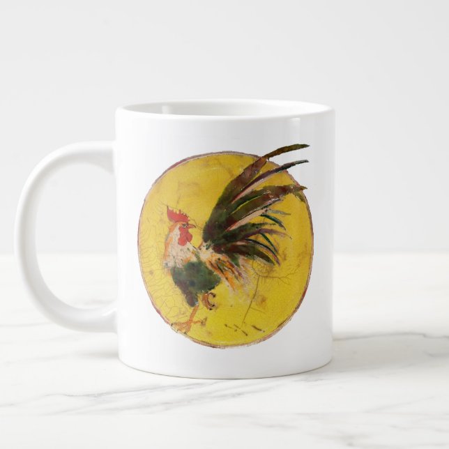De Café Grande Caneca - Galo e Sol (Esquerda)