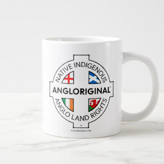De Café Grande Caneca Gigante Angloriginal™ Direitos Territoriais
