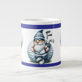 De Café Grande Caneca Gigante Golfing Gnomes