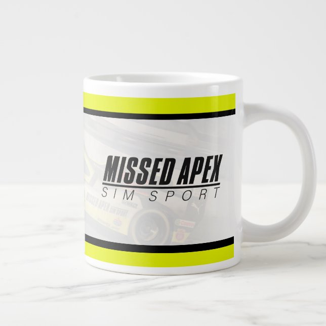 De Café Grande Caneca Gigante MASS Racing (Direita)