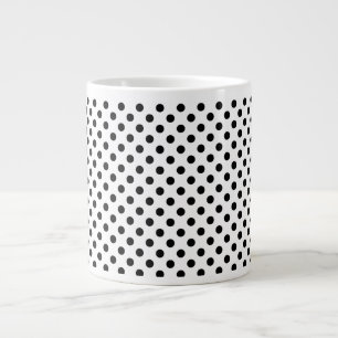 De Café Grande Caneca Gigante Pontos Pretos
