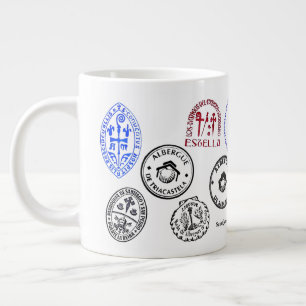 De Café Grande Caneca Gigante Saint James Way