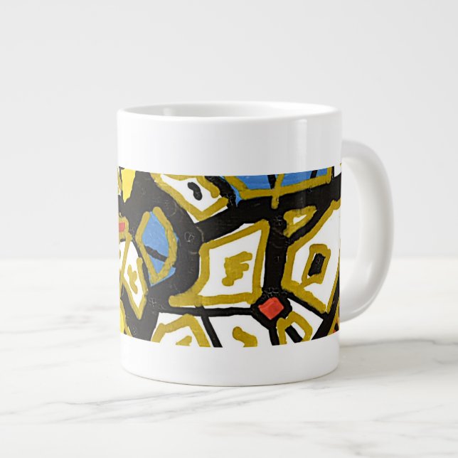 De Café Grande Caneca - GOLD - Coleção GGAST (Frente Esquerda)