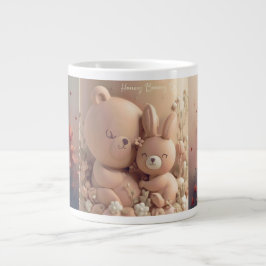 De Café Grande Caneca Honey Bonny Baby – Ursinho e Coelhinho