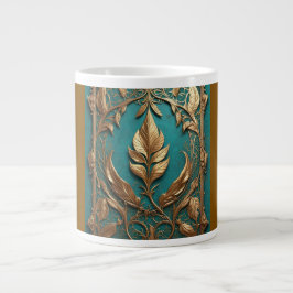 De Café Grande Caneca Jumbo, 20oz  (Elegância-2)