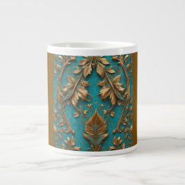 De Café Grande Caneca Jumbo, 20oz (Elegância-3)