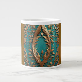 De Café Grande Caneca Jumbo, 20oz (Elegância-8)