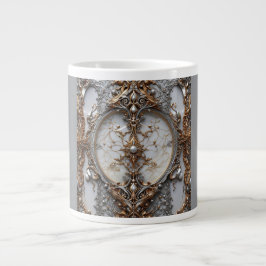 De Café Grande Caneca Jumbo, 20oz (Medalhão-2)