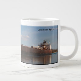 De Café Grande Caneca jumbo American Spirit