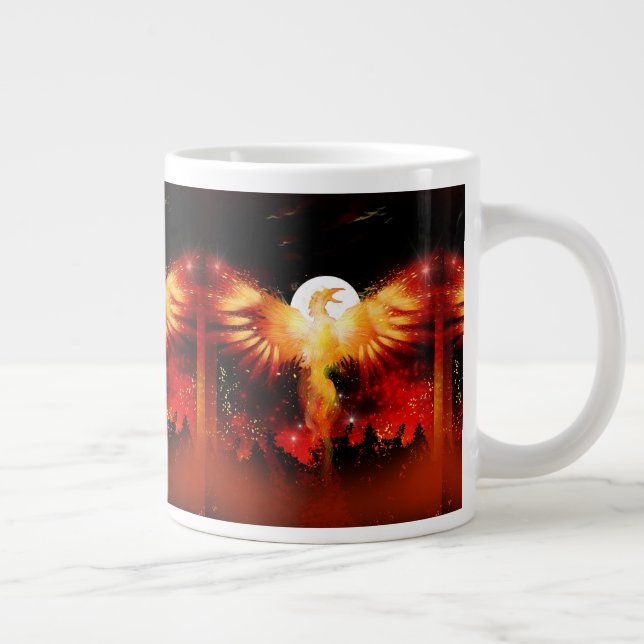 De Café Grande Caneca jumbo da Ascensão Phoenix (Direita)