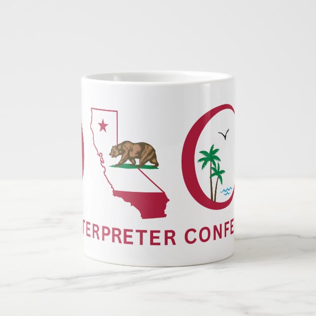 De Café Grande Caneca JUMBO DIC5 (Frente)