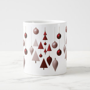 De Café Grande Caneca Jumbo Especial (Tema Rosa Dourado/Rosa)