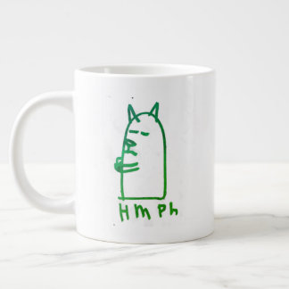 De Café Grande Caneca jumbo hmph em verde