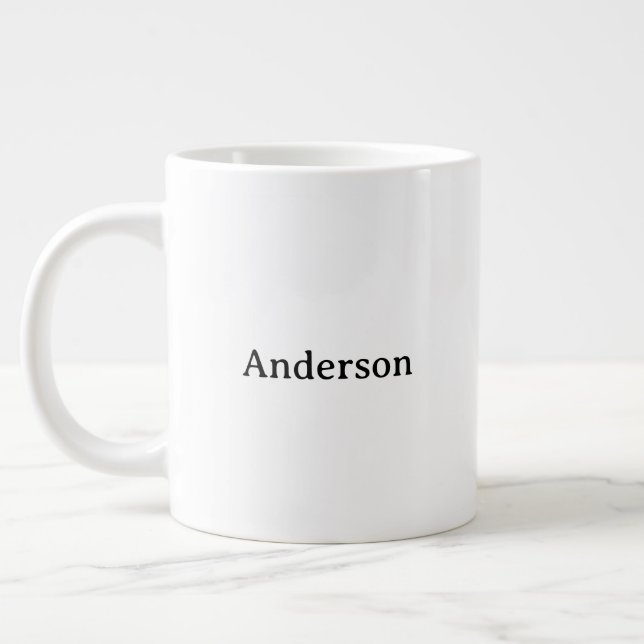 De Café Grande Caneca Jumbo Negócios Profissionais Simples (Esquerda)