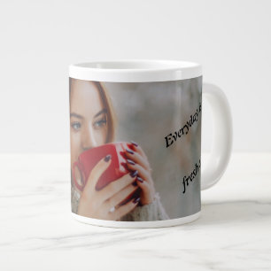 De Café Grande Caneca jumbo para todos os dias