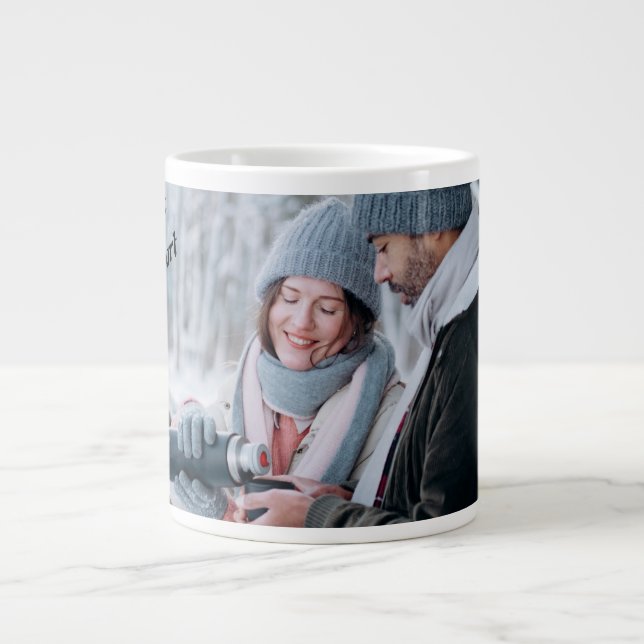 De Café Grande Caneca jumbo para todos os dias (Frente)