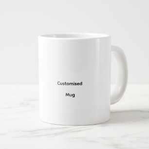 De Café Grande Caneca Jumbo Personalizada