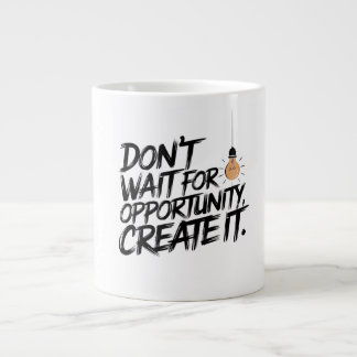 De Café Grande caneca motivacional, inspiração