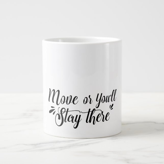 De Café Grande Caneca MoveOrYST (330 ml) Caneca Especial (Frente)