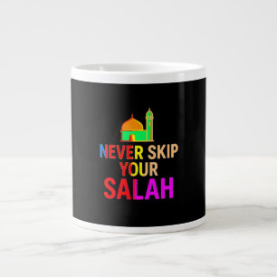 De Café Grande Caneca Nunca Pule Sua Salah – Lembrete Diário Islâ