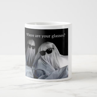 De Café Grande Caneca Onde estão os seus óculos?