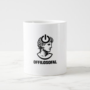 De Café Grande Caneca para filósofos.