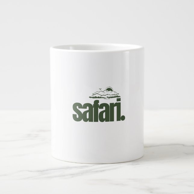 De Café Grande Caneca para viagem internacional (Frente)