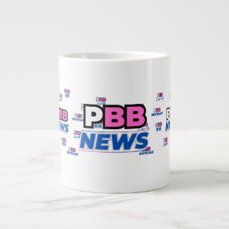 De Café Grande Caneca "PBB News Ao Redor Do Mundo"