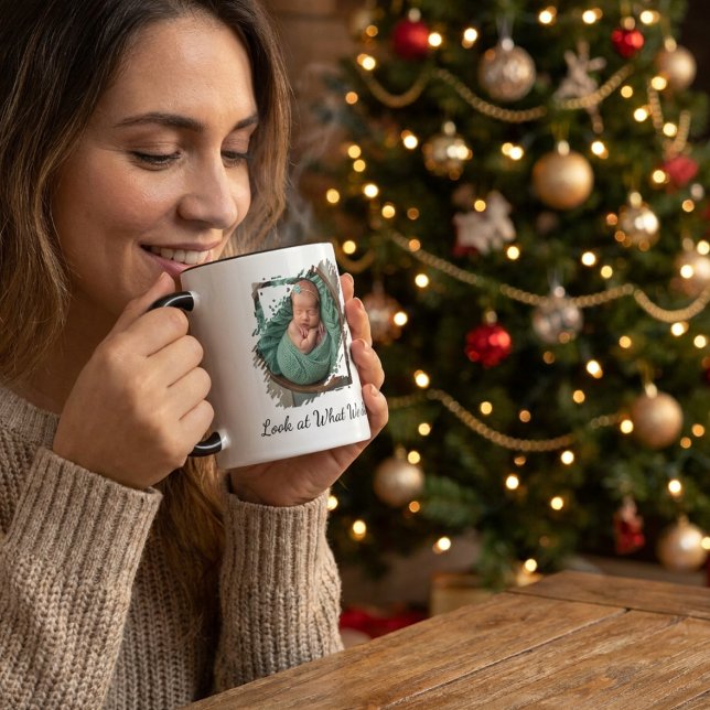 De Café Grande Caneca Personalizada com Foto do Bebê Divertido e  (Criador carregado)